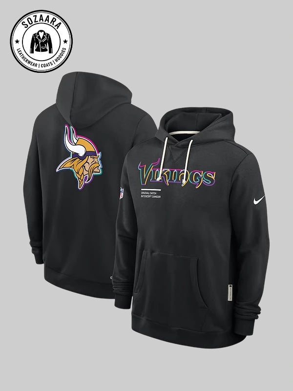 Minnesota Vikings 2025 Crucial Catch Hoodie
