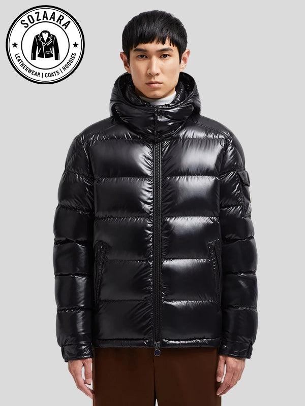 Moncler Maya Puffer Jacket Black