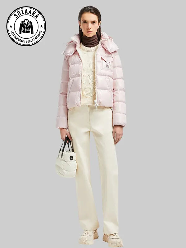 Moncler Puffer Jacket Pink