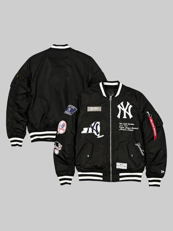 New Era x Alpha Industries New York Yankees Bomber Jacket

