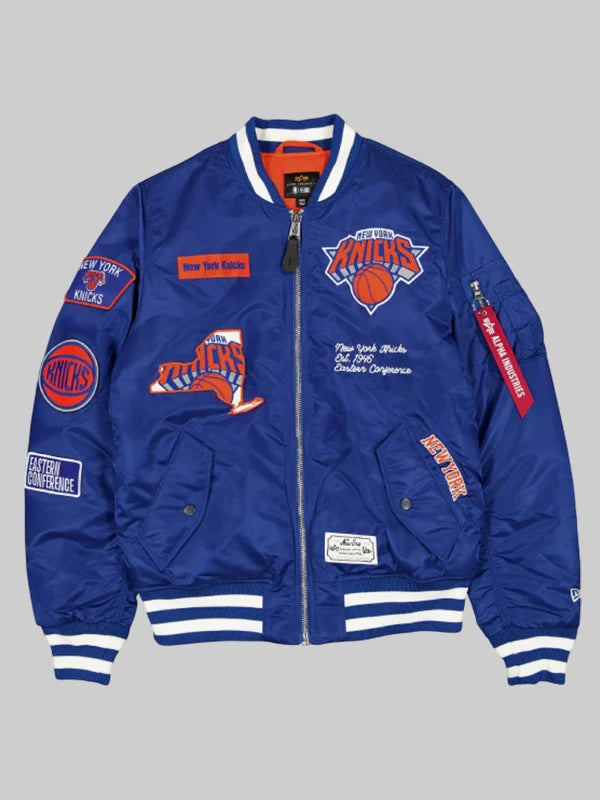 New York Knicks Alpha Industries MA-1 Bomber Jacket