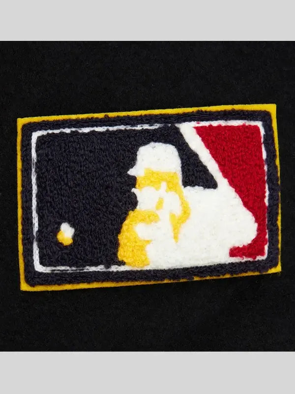 New York Yankees Varsity Jacket Black