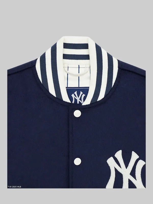 New York or Nowhere X New Era  New York Yankees navy Varsity Jacket