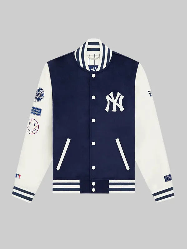  New York or Nowhere x New Era x New York Yankees Varsity .Jacket 