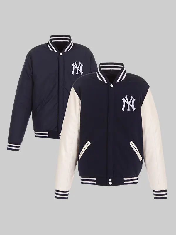 New York or Nowhere x New Era x New York Yankees Varsity Jacket 