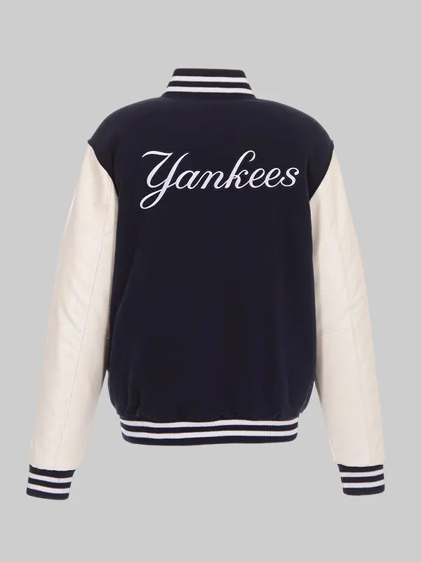 New York or Nowhere x New Era x New York Yankees navy Varsity Jacket
