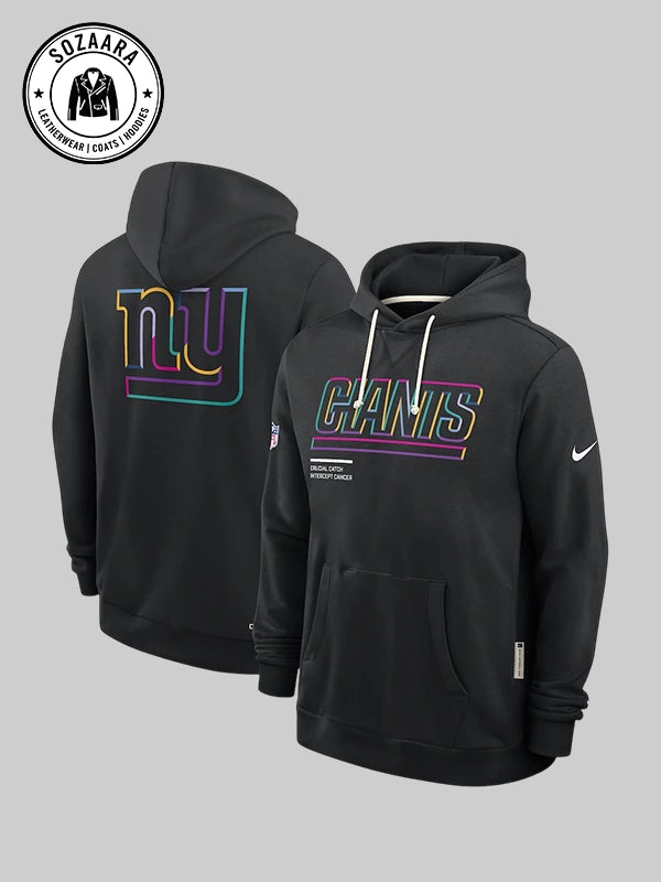 Nike New York Giants 2025 Crucial Catch Hoodie
