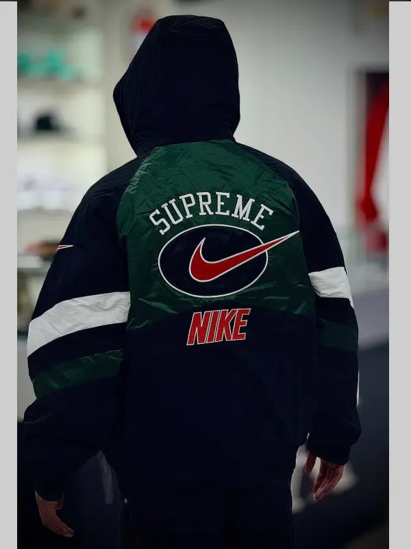 Nike Supreme Hooded Sport Jacket Green