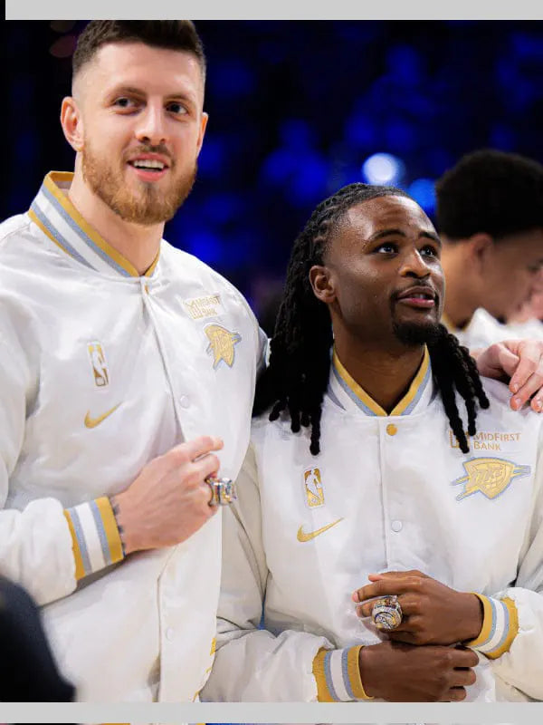 /Oklahoma City Thunder Ring Banner Jacket 2025