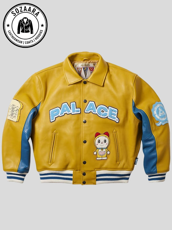 Palace Doraemon Avirex Jacket Yellow