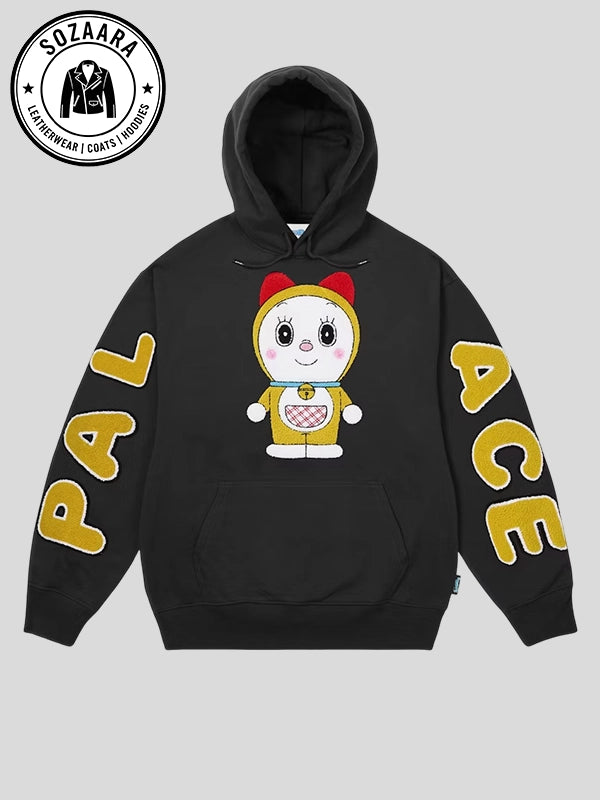 Palace Doraemon Hoodie Black