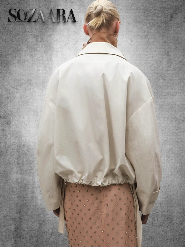 Perfect Date April 25 Light Mango Bomber Jacket