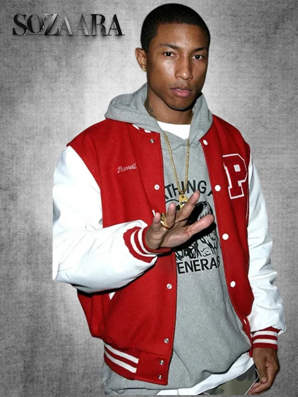 Pharrell Williams Princess Anne High School Letterman Jacket