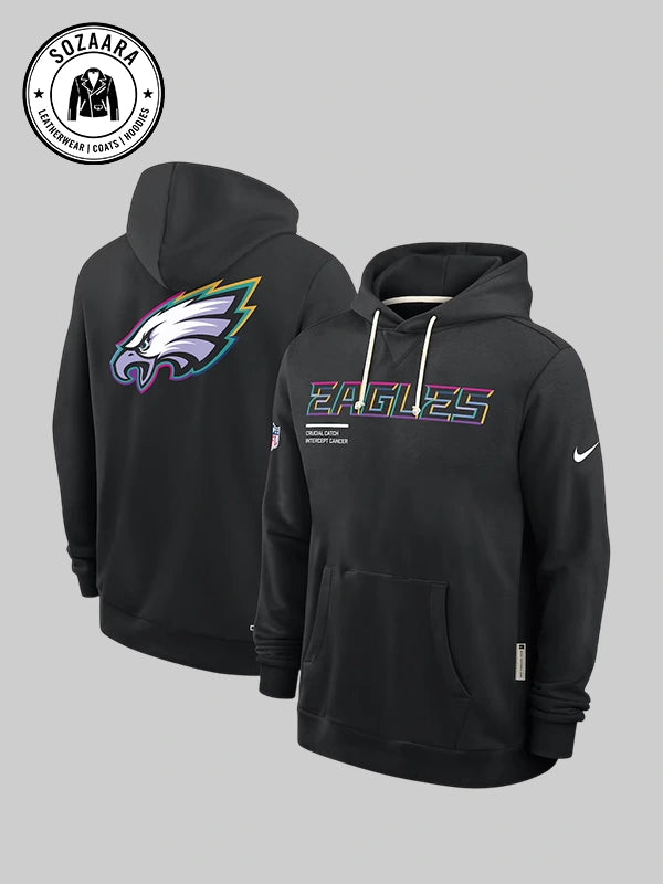 Philadelphia Eagles 2025 Crucial Catch Hoodie
