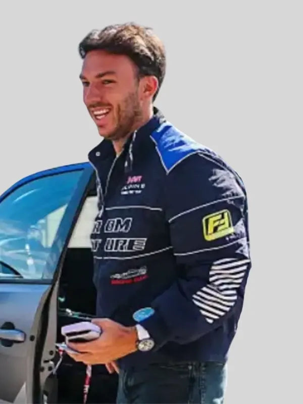 Pierre Gasly F1 Grand Prix of Italy Blue Jacket