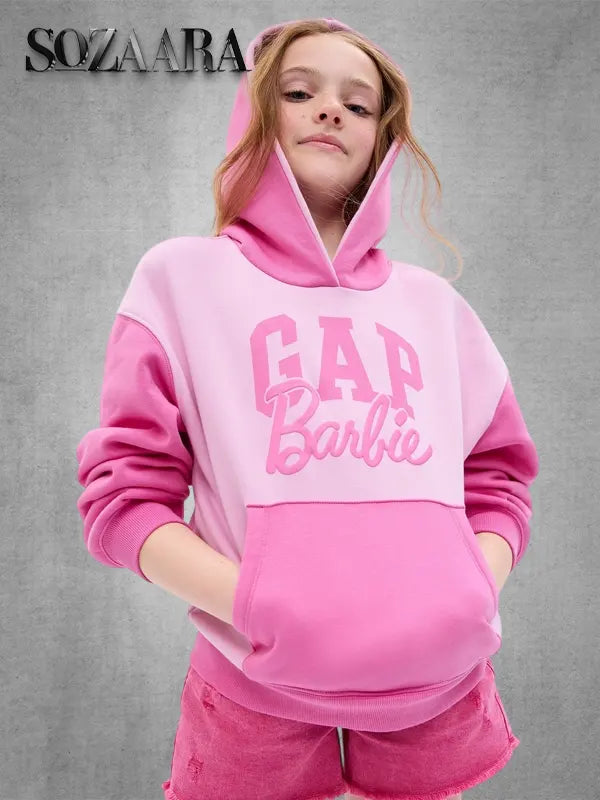 Pink Gap Barbie Hoodie