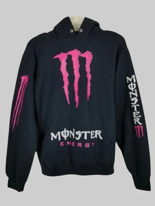 Pink Monster Energy Hoodie