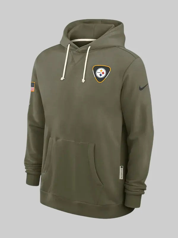 Pittsburgh Steelers Salute to Service Hoodie 2025