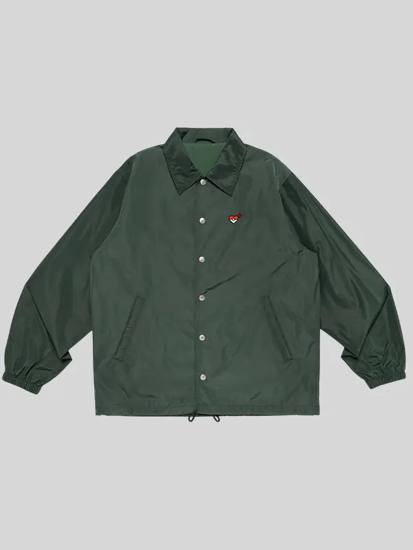 Pokemon x Human Made Coach Jacket In Green