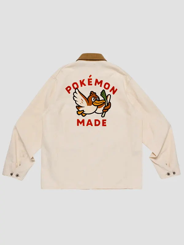Pokemon x Human Made Coverall Jacket White