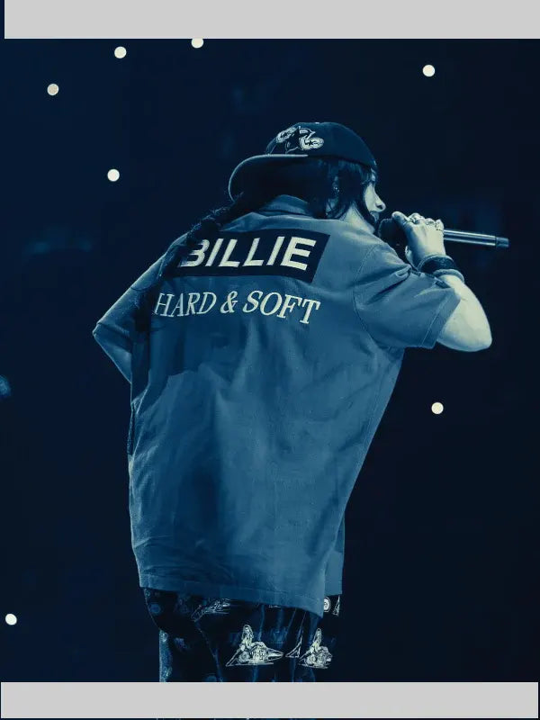 Polo Ralph Lauren Billie Eilish Rugby Shirt Hit Me Hard And Soft Tour.