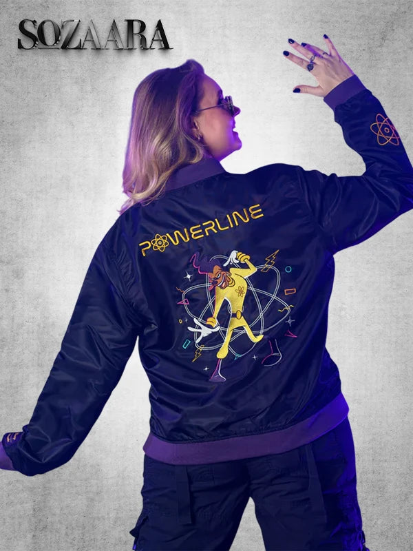 Powerline Bomber Jacket Black