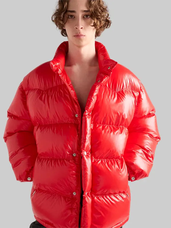 Prada Down Jacket Red

