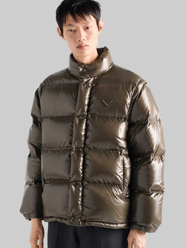Prada Puffer Jacket Green
