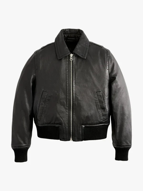 Quince 100% Shearling Cold Weather Bomber Jacket