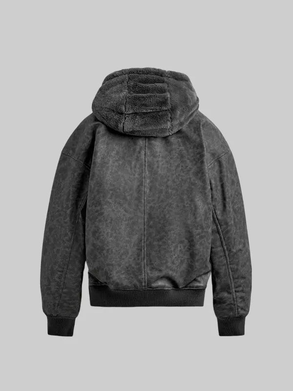 REVERSIBLE FAUX LEATHER BOMBER JACKET Zara