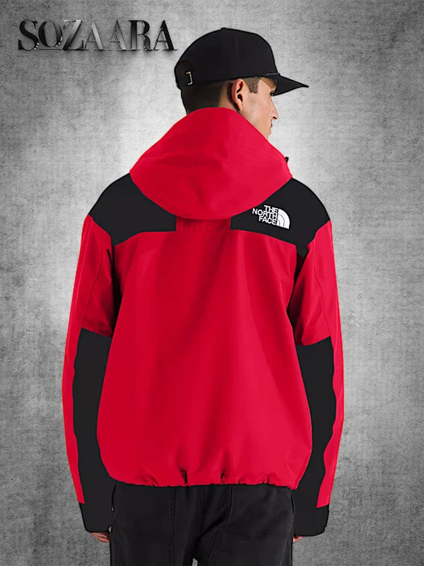 Red The North Face Mountain Jacket