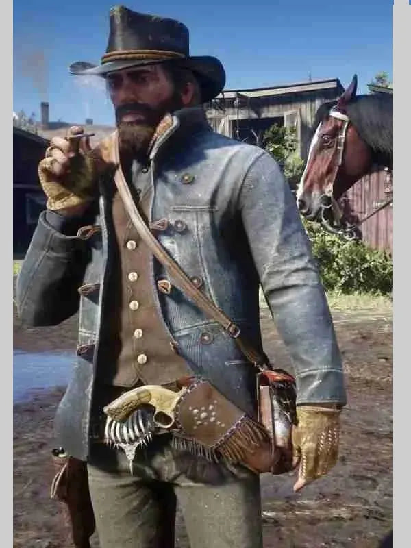 Red Dead Redemption 2 Pearson Scout Blue Jacket