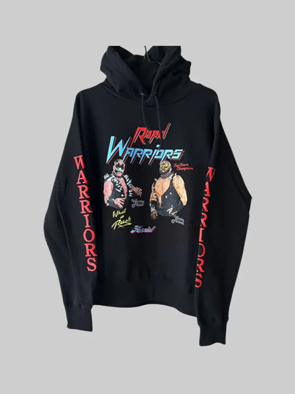 Road Warriors CM Punk Black Hoodie