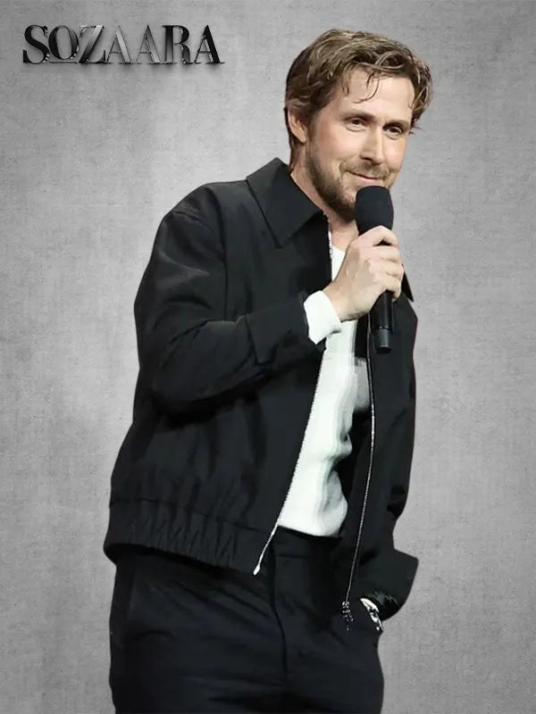 Ryan Gosling Black Jacket CinemaCon 2025