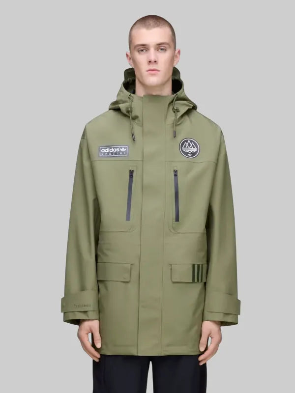 SPZL Sunnyhurst Adidas Anorak Jacket Green