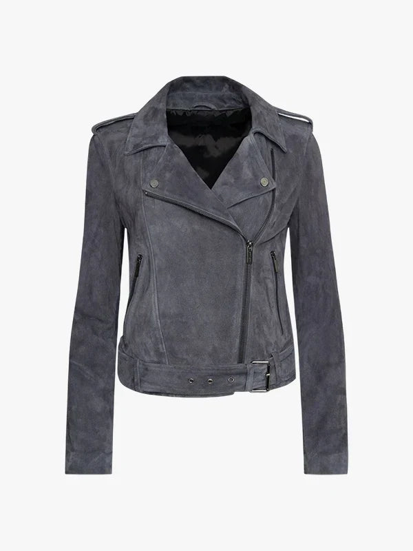 Saint and Sofia Luther Suede Jacket 
