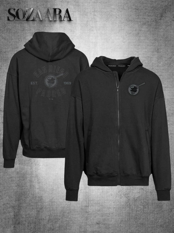 San Diego Padres Uphill Abyssal Hoodie Black