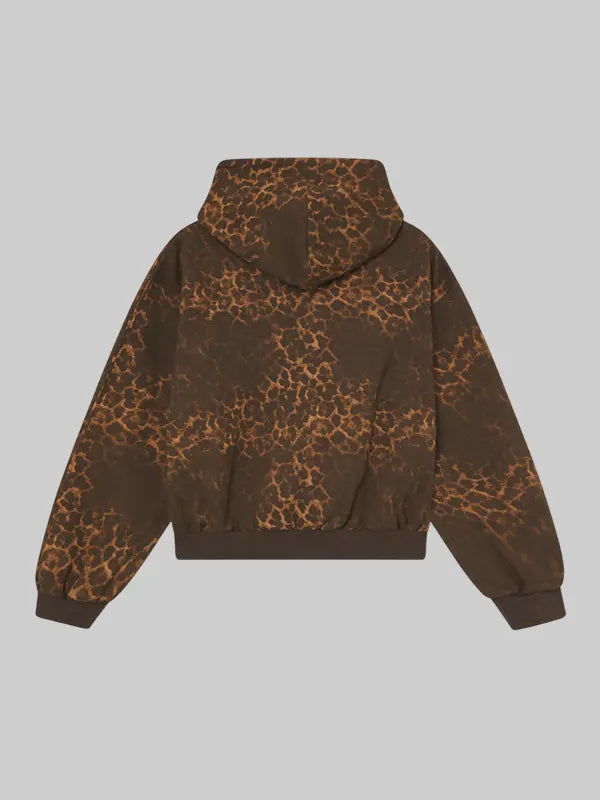 Scuffers Leopard Zipper Hoodie