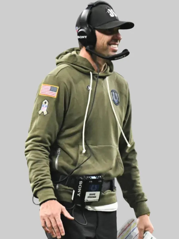 Shane Steichen Indianapolis Colts Salute To Service Hoodie