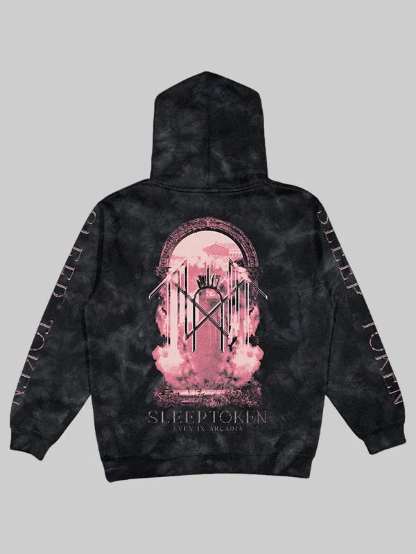 Sleep Token Arcadian Smoke Black Hoodie