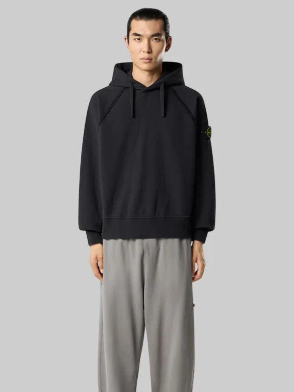 Stone Island Sweatshirt Hoodie Black