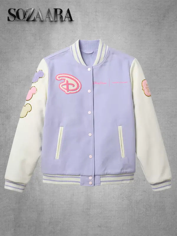 Stoney Clover Disney Varsity Jacket for Womens