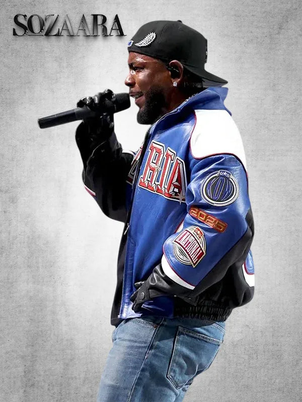 Super Bowl LIX Kendrick Lamar Leather Jacket