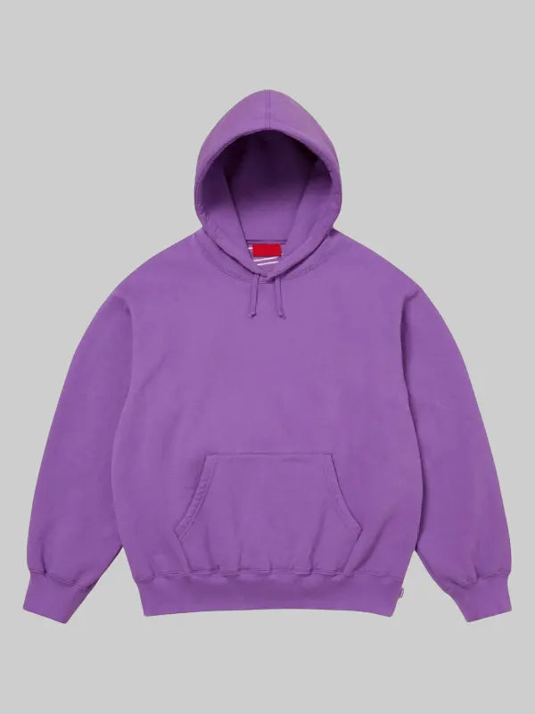 Supreme Applique Purple Hoodie