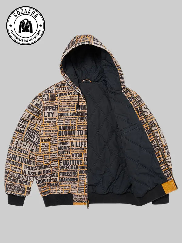 Supreme Hooded Work Jacket Dash Snow