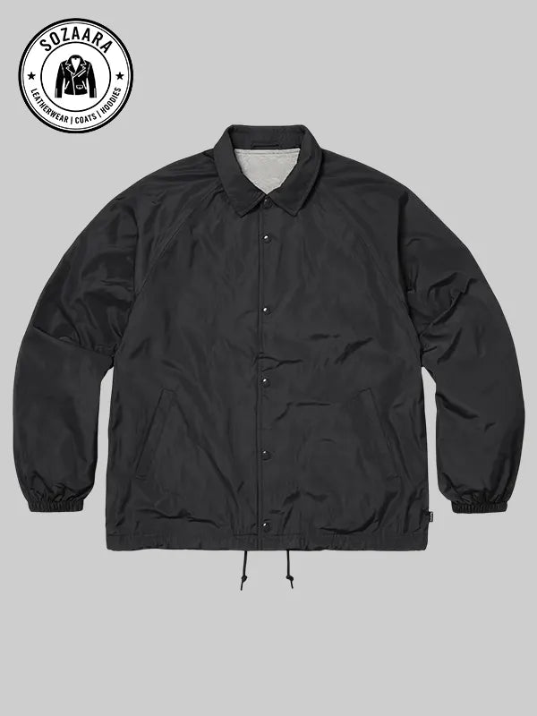 Supreme Old English Arc Coaches Jacket Black
