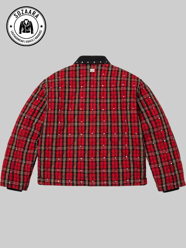 Supreme b.b. Simon Work Jacket Red Plaid