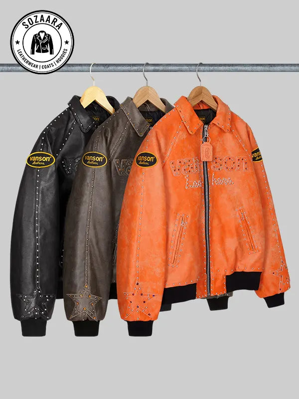 Supreme x Vanson Leathers B.B Simon Jacket