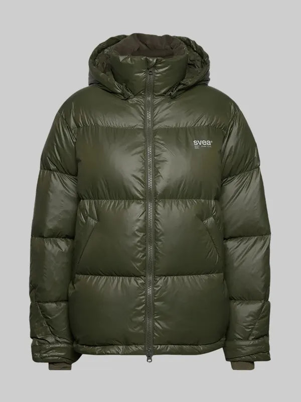 Svea Puffer Jacket Green
