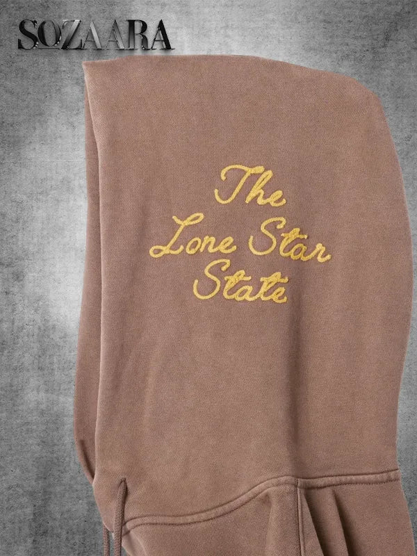 Texas Gap Hoodie Brown